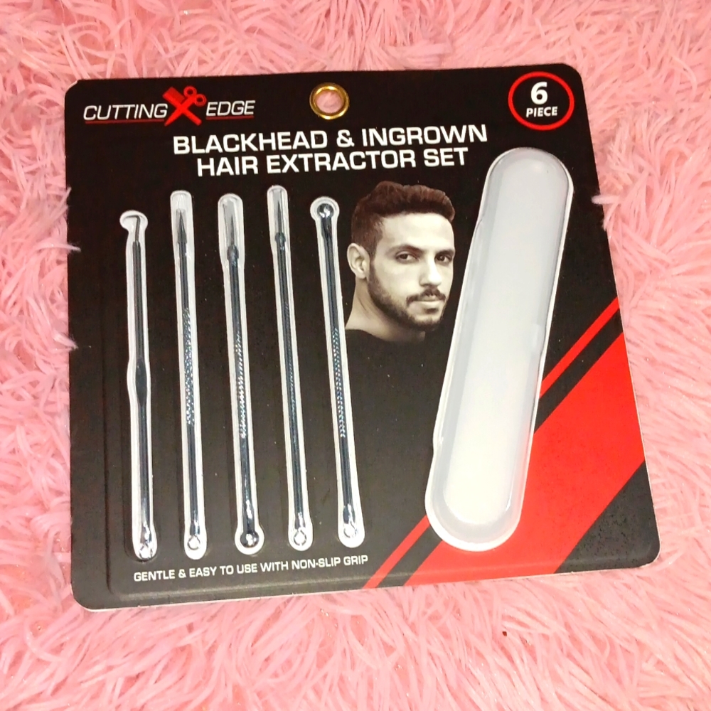 SALE🛍Men's blackhead and ingrown hair extractor 6 piece set